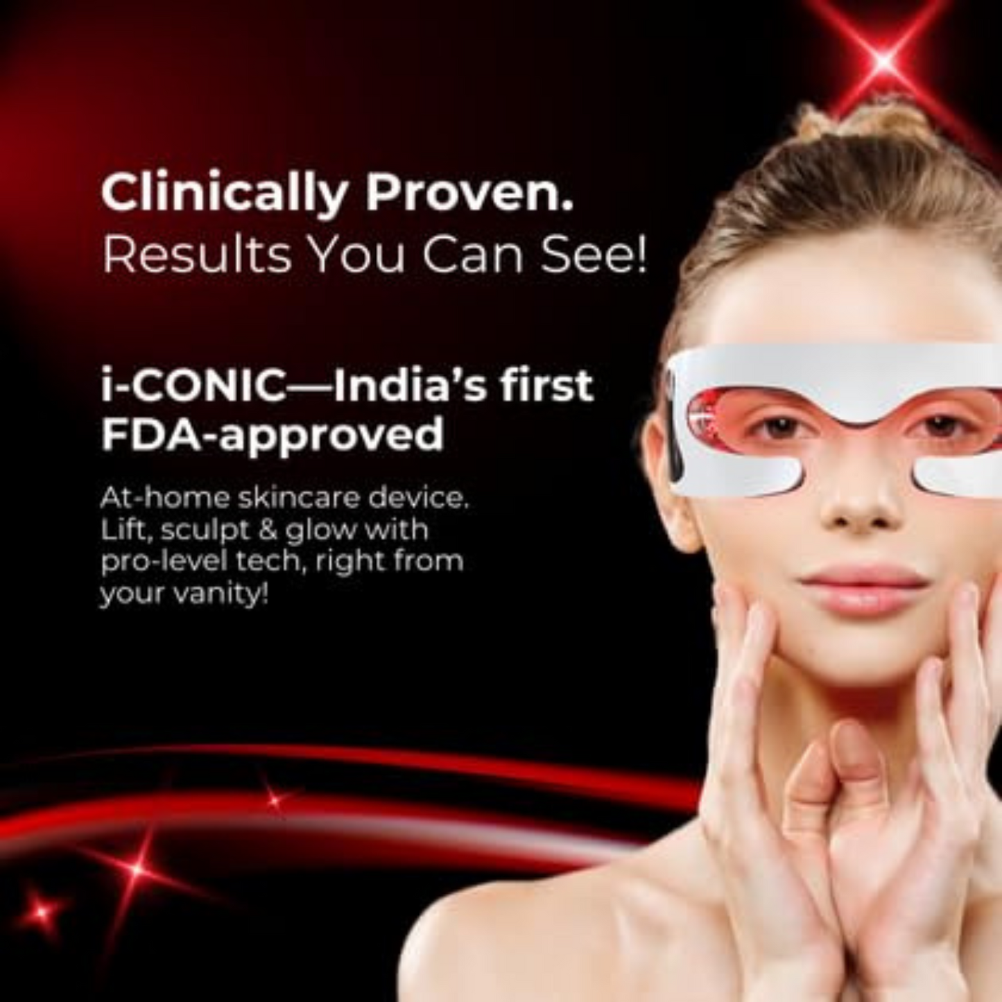 i-CONIC Smart Electric Eye Rejuvenation LED Mask