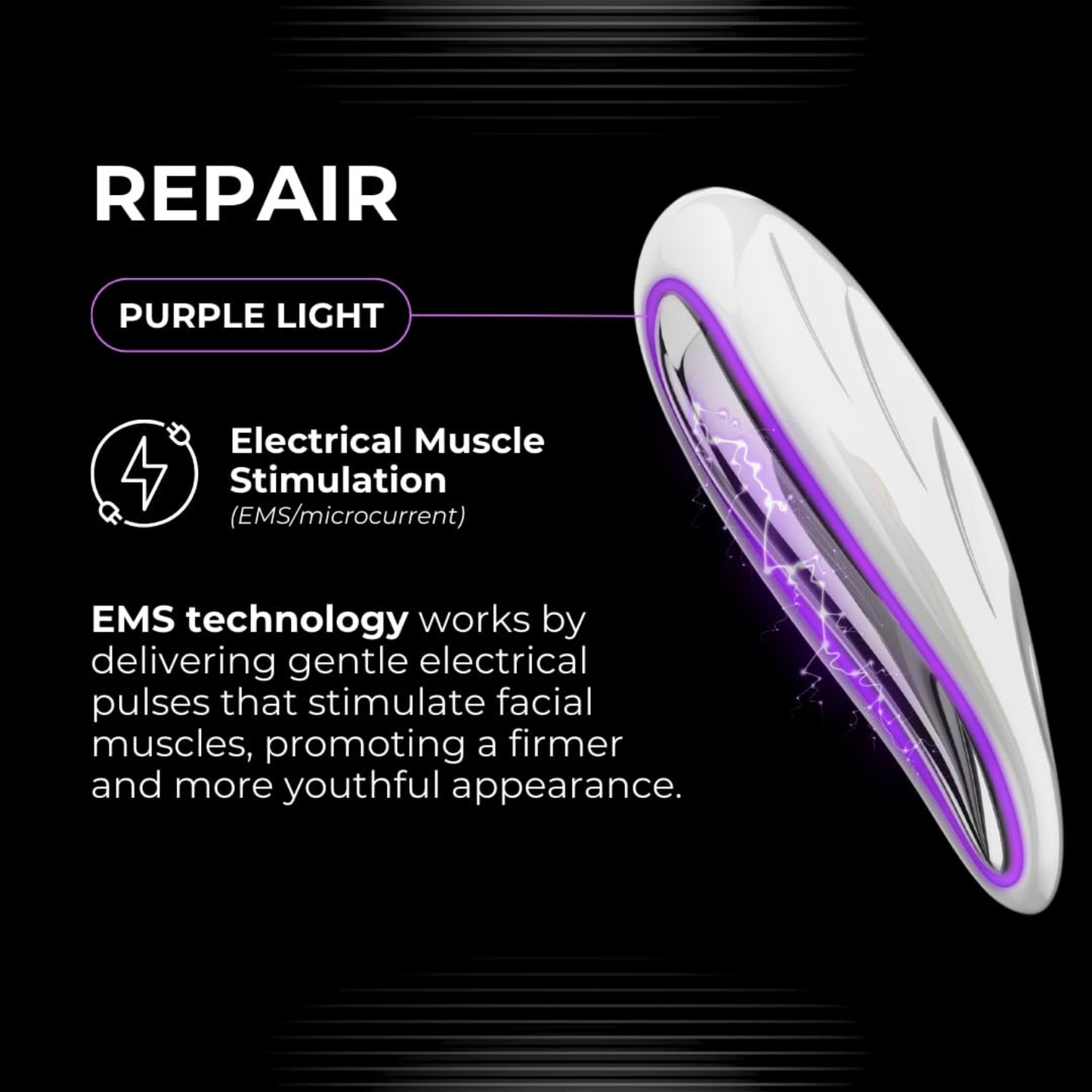 Smart Electric Gua Sha Handheld Face Massager Machine For Facial