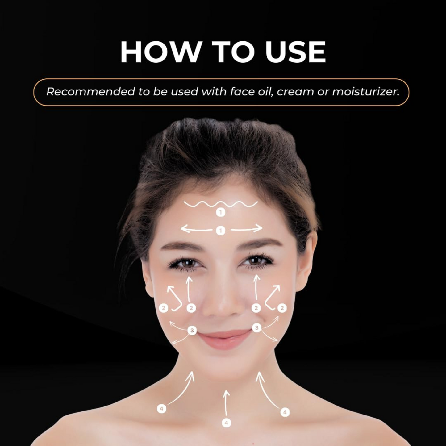 Smart Electric Gua Sha Handheld Face Massager Machine For Facial